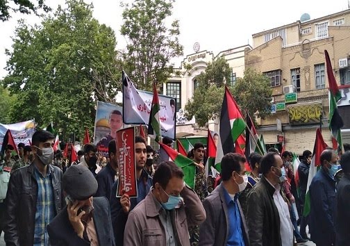 مسیرهای راهپیمایی روز جهانی قدس در کرمانشاه اعلام شد