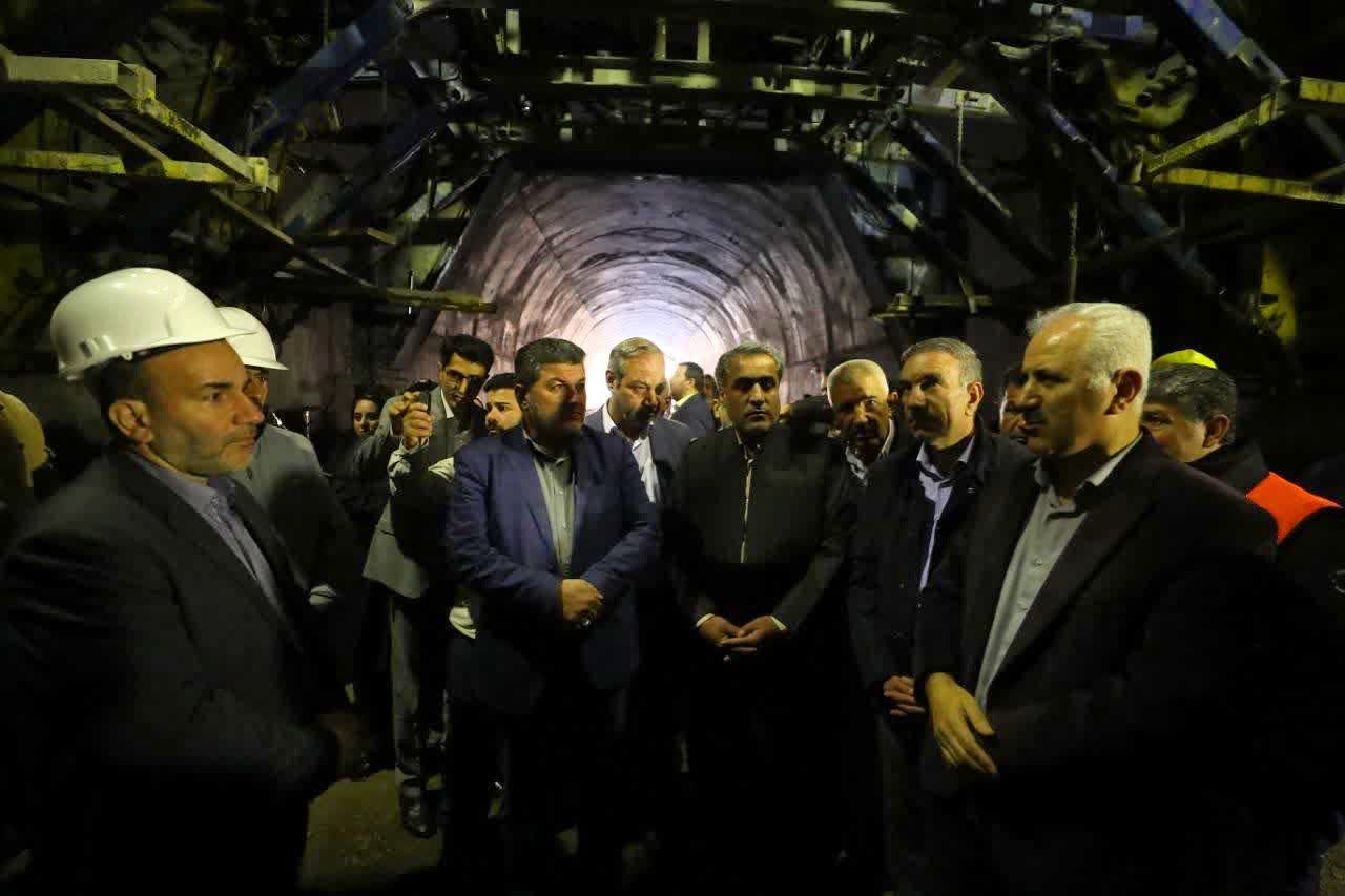 عملیات اجرایی پروژه تونل سیاه طاهر شتاب می‌گیرد/ این پروژه‌ ۷۰ درصد پیشرفت دارد
