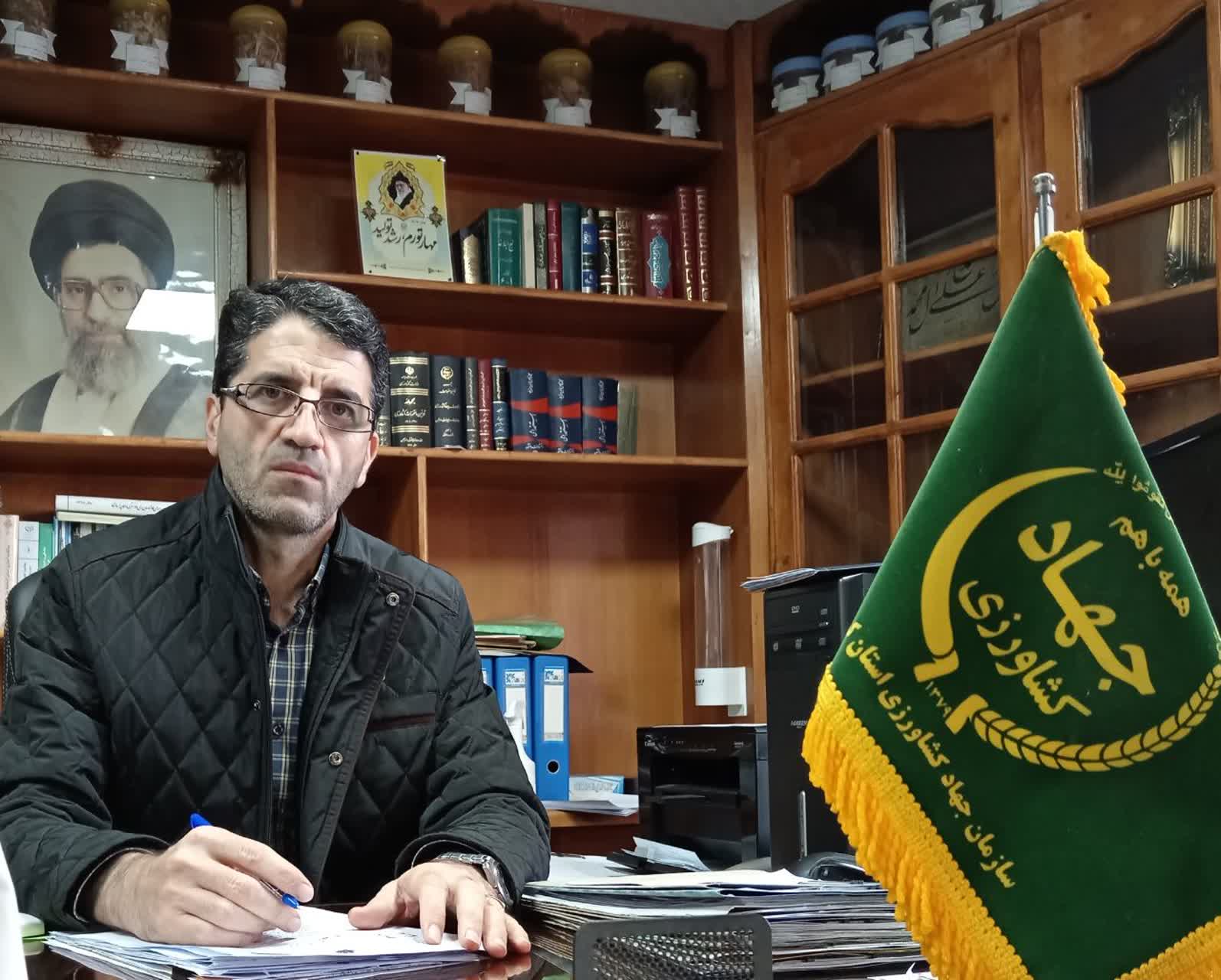 اعمال سوابق تجربی در احکام ناظرین جهاد کشاورزی استان کرمانشاه