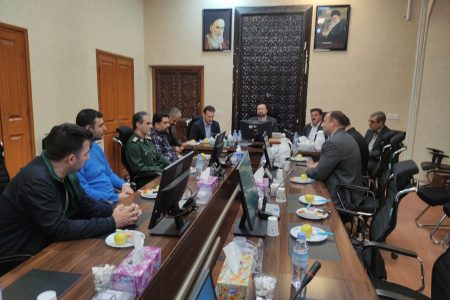 دیدار رئیس فدراسیون جودو با شهردار کرمانشاه