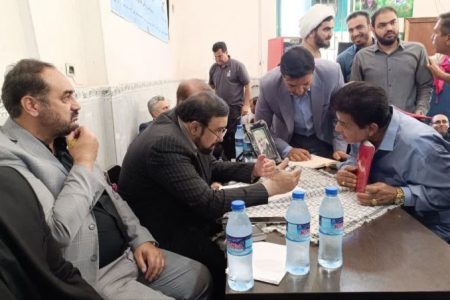 حضور مدیران شهرداری کرمانشاه در شهرک کرناچی  