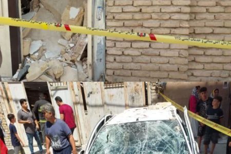 انفجار منزل مسکونی در شهرک شهرداری