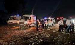  تصادف و انفجار در محور بیستون به صحنه