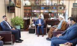 دیدار رئیس بسیج حقوق دانان کشور با رئیس دادگستری آذربایجان غربی