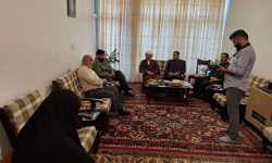 دیدار رییس سازمان بسیج حقوق دانان کشور با خانواده معظم شهدای مجلس شورای اسلامی در شهرکرد