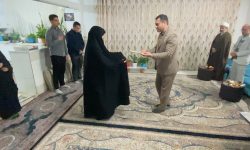 دیدار رئیس سازمان بسیج حقوق دانان کشور و مسولان قضایی استان خراسان جنوبی با خانواده معظم شهید حقوق دان ، شهید محمد حسین زنجانی