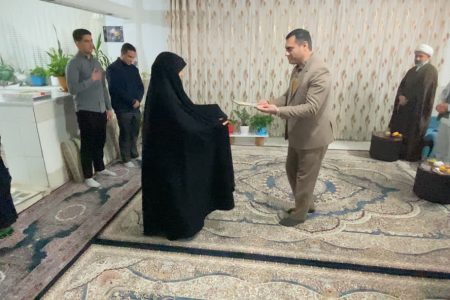 دیدار رئیس سازمان بسیج حقوق دانان کشور و مسولان قضایی استان خراسان جنوبی با خانواده معظم شهید حقوق دان ، شهید محمد حسین زنجانی
