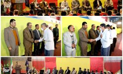 آیین آزادی تعدادی از زندانیان معسر در زندان بیرجند با حضور رییس سازمان بسیج حقوق دانان کشور