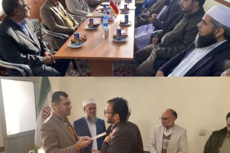 دیدار رییس بسیج حقوق دانان کشور با امام جمعه اهل سنت بیرجند و رییس شورای صلح و سازش بسیج