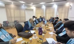 برگزاری نشست هیات اندیشه ورز بسیج حقوق دانان استان قم با حضور رییس سازمان بسیج حقوق دانان کشور