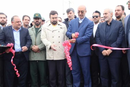 افتتاح لاین جنوب به شمال پل قره سو کرمانشاه 