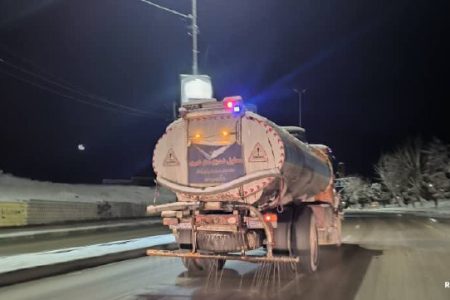 با تلاش شهرداری کرمانشاه هیچ معبری لغزنده نیست