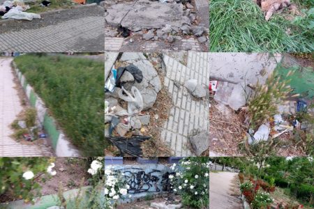 صدای شهروند/ وضعیت نامناسب در پارکهای شهرک صدرا کرمانشاه