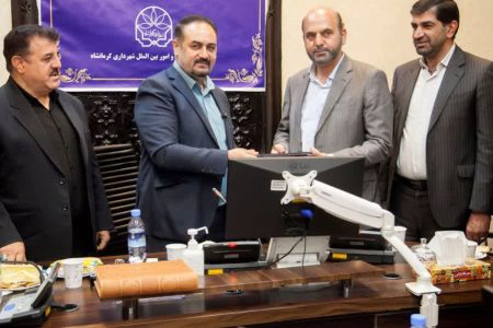 مراسم معارفه سرپرست شهرداری کرمانشاه برگزار شد