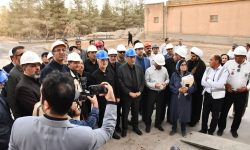  بازدید معاون اجرایی رئیس جمهور و وزیر کشور از روند اجرای طرح تبدیل پسماند به سوخت جایگزین(RDF) کرمانشاه
