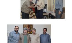 دیدار مدیرعامل شرکت توزیع برق استان کرمانشاه با آزاده و جانباز سرافراز این شرکت