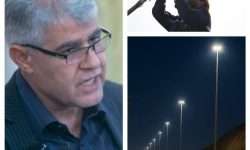 جایگزینی تمامی چراغ های معابر کرمانشاه با چراغ های LED کم مصرف