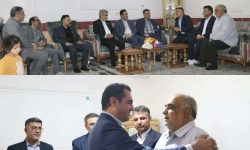 دیدار مسئول سازمان بسیج حقوقدانان کشور و هیأت همراه با خانواده معظم شهید هومان فلاحی نیا در یاسوج