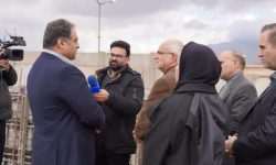 آبشوران کرمانشاه در مسیر ایمنسازی و تکمیل؛ بازدید نماینده مجلس و مدیرعامل آب منطقهای