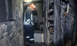 انفجار و آتش‌سوزی منزل مسکونی در کرمانشاه ۲ مصدوم بر جای گذاشت