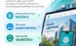 نشانیهای جدید خدمات اینترنتی بانک توسعه تعاون