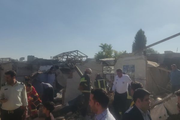 انفجار منزل مسکونی در محله جعفرآباد کرمانشاه ۱۴ مصدوم برجای گذاشت
